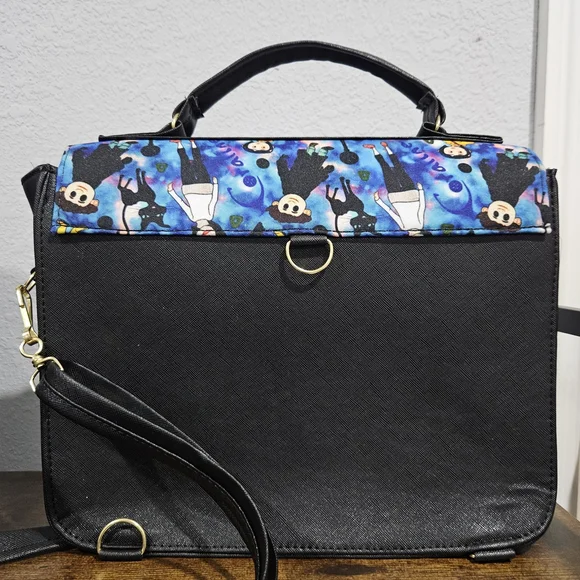 Loungefly Coraline Black and Blue Satchel - Picture 3 of 3
